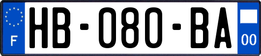 HB-080-BA