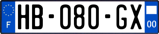 HB-080-GX