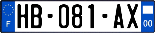 HB-081-AX