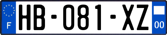 HB-081-XZ