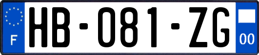 HB-081-ZG