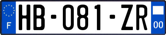 HB-081-ZR