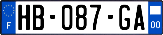 HB-087-GA