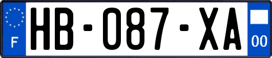 HB-087-XA