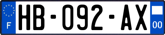 HB-092-AX