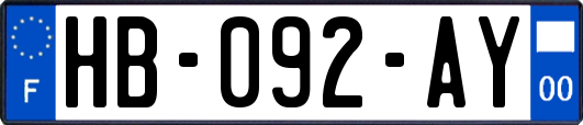 HB-092-AY