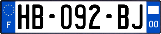 HB-092-BJ