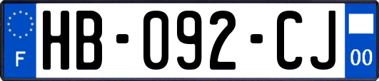 HB-092-CJ