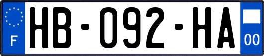HB-092-HA