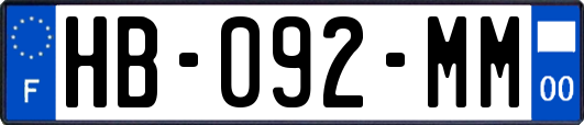 HB-092-MM