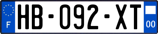 HB-092-XT