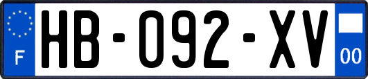 HB-092-XV