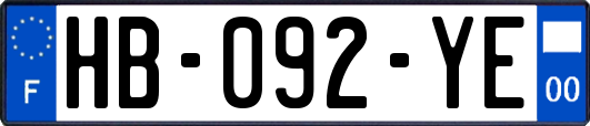 HB-092-YE