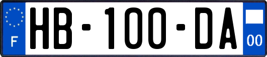 HB-100-DA