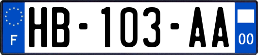 HB-103-AA