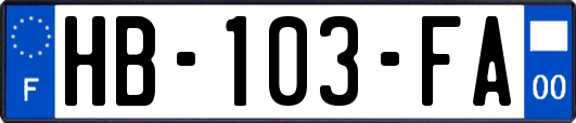 HB-103-FA