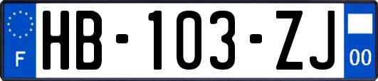 HB-103-ZJ