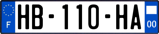 HB-110-HA