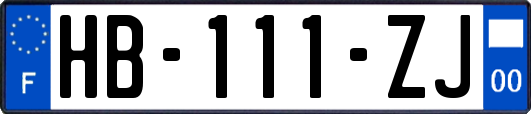 HB-111-ZJ