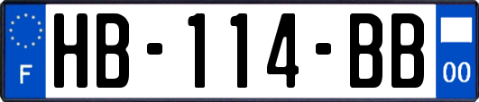 HB-114-BB