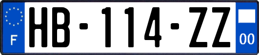 HB-114-ZZ