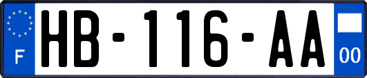 HB-116-AA