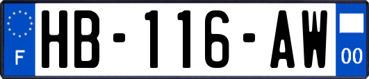 HB-116-AW