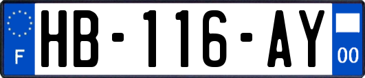 HB-116-AY