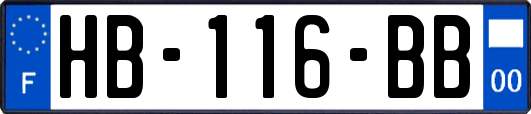 HB-116-BB