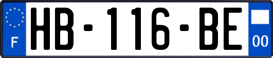 HB-116-BE