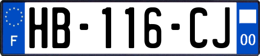 HB-116-CJ