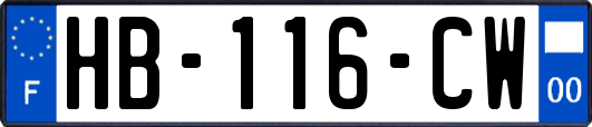 HB-116-CW