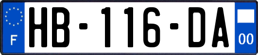 HB-116-DA