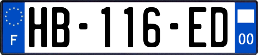 HB-116-ED