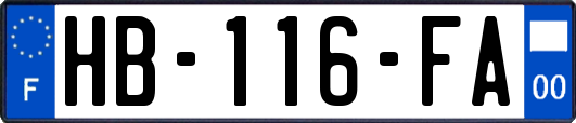 HB-116-FA