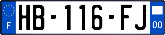 HB-116-FJ