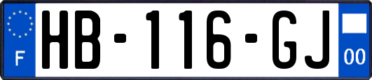 HB-116-GJ