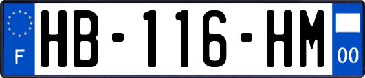 HB-116-HM