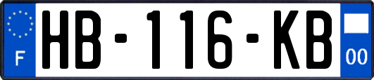 HB-116-KB