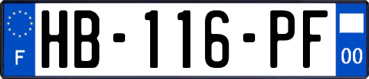 HB-116-PF