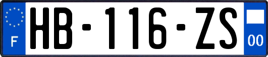 HB-116-ZS