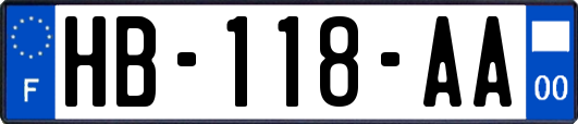 HB-118-AA