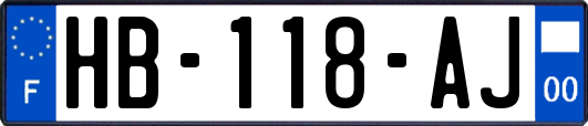 HB-118-AJ