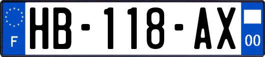 HB-118-AX