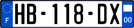 HB-118-DX