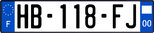 HB-118-FJ