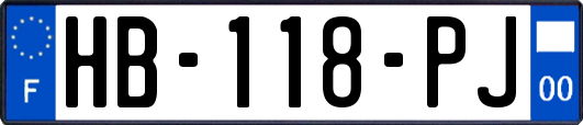 HB-118-PJ