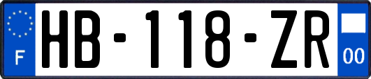 HB-118-ZR