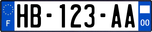 HB-123-AA