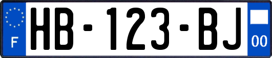 HB-123-BJ